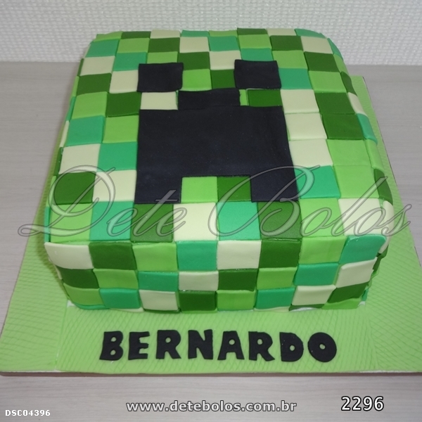 Bolos Decorados Minecraft  Bolo, Aniversário minecraft, Bolos